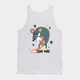 Evil Rat Funny Tank Top